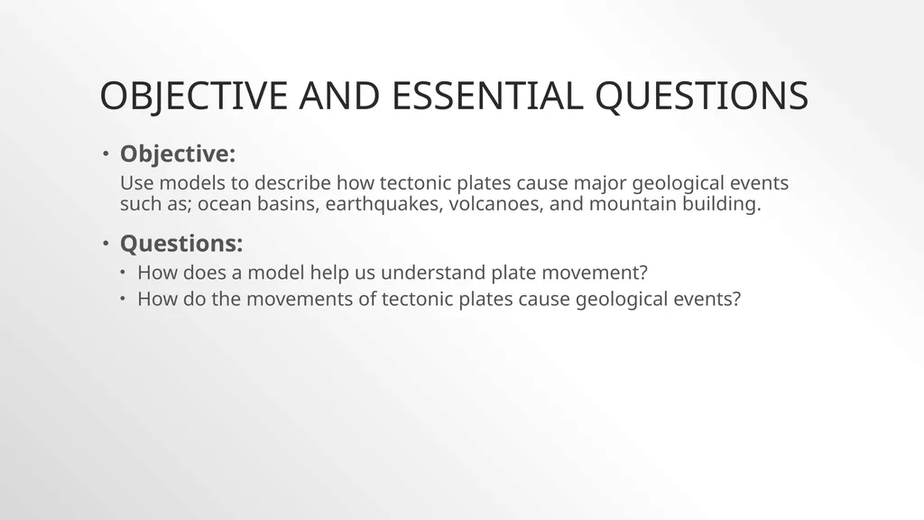 Plate Tectonics With Fruit Rollups and Graham - slide 2 of 19