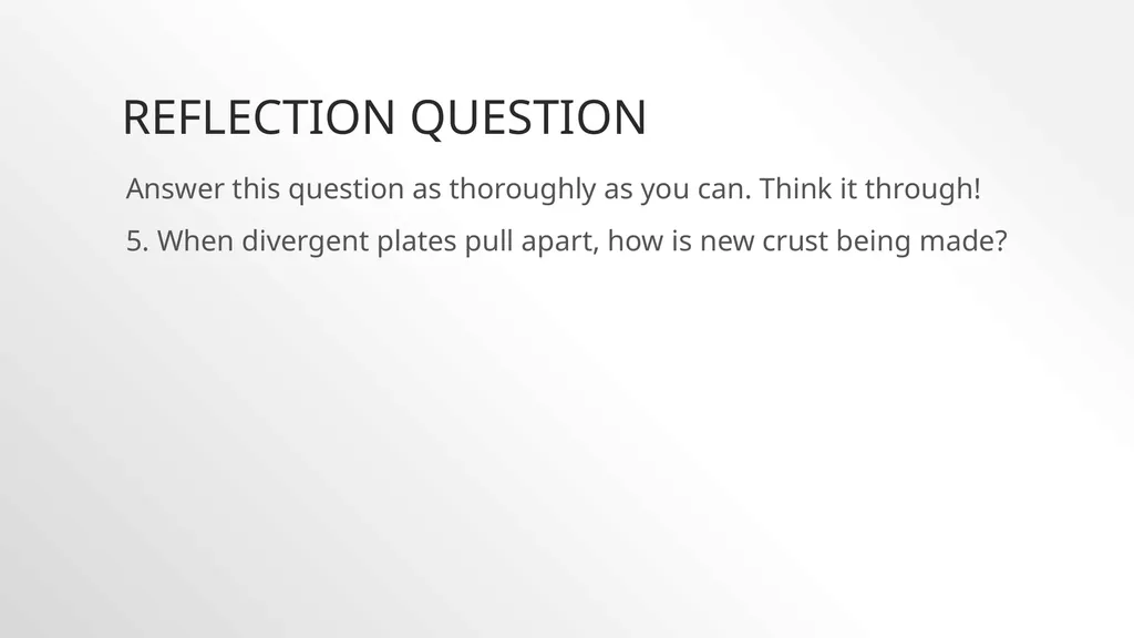 Plate Tectonics With Fruit Rollups and Graham - slide 9 of 19