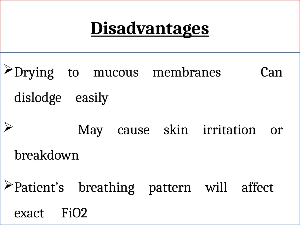 Fundamentals of Nursing(1st Stage) Oxygen Therapy - slide 12 of 28