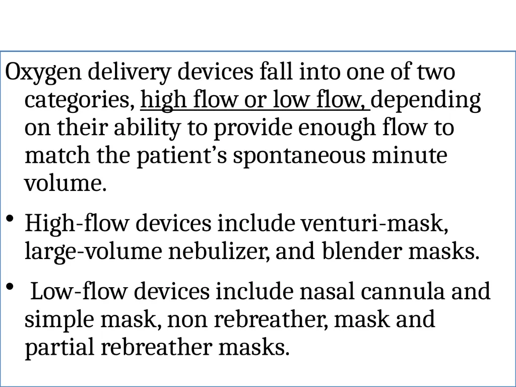 Fundamentals of Nursing(1st Stage) Oxygen Therapy - slide 8 of 28