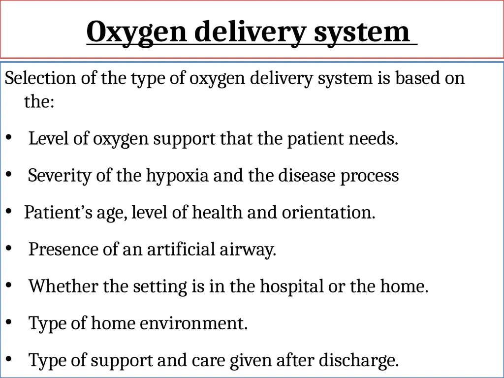 Fundamentals of Nursing(1st Stage) Oxygen Therapy - slide 7 of 28