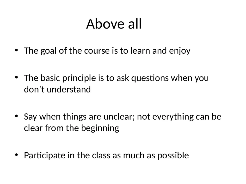 CAS CS 565, Data Mining Course logistics Course - slide 8 of 31