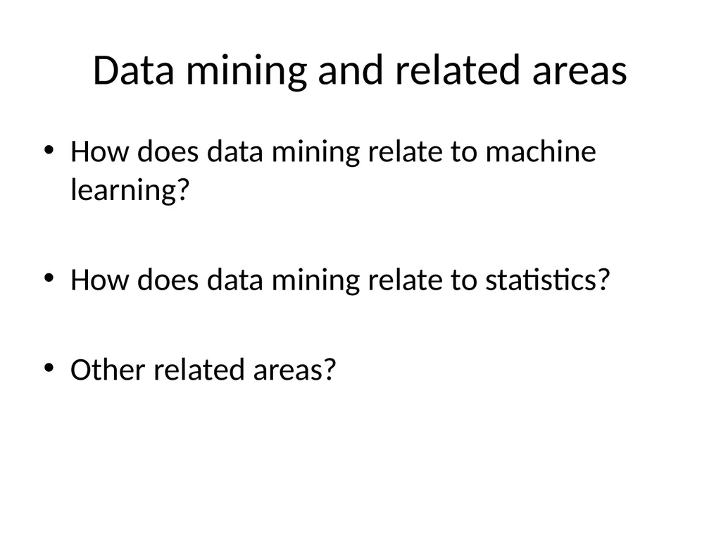 CAS CS 565, Data Mining Course logistics Course - slide 21 of 31