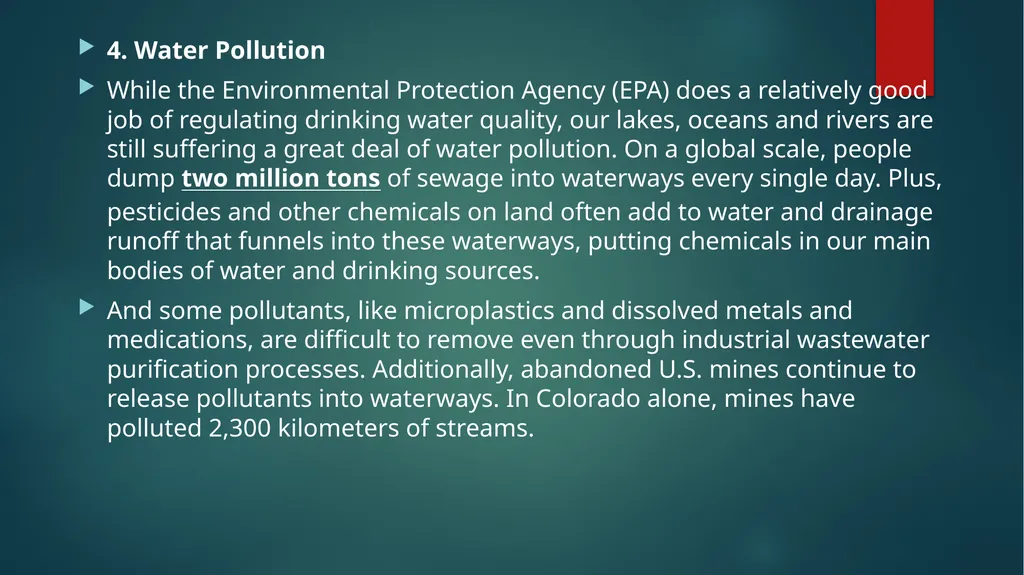 TYPES OF ENVIRONMENTAL ISSUES- COPY SLIDES A, B, - slide 7 of 13