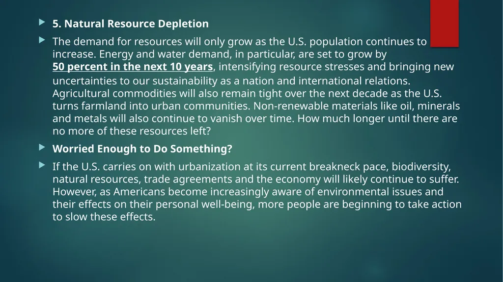 TYPES OF ENVIRONMENTAL ISSUES- COPY SLIDES A, B, - slide 8 of 13