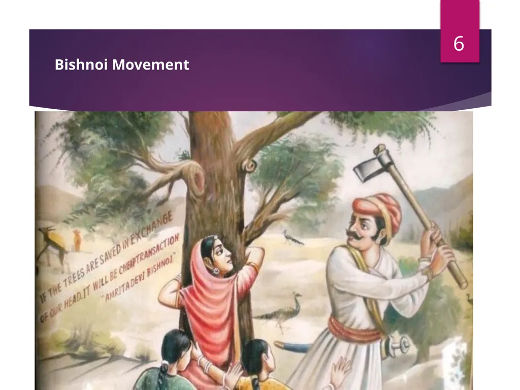 Environmental Movements in India -Mr. B. M. - slide 6 of 24