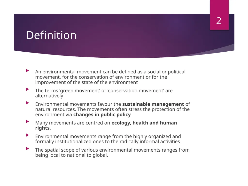 Environmental Movements in India -Mr. B. M. - slide 2 of 24
