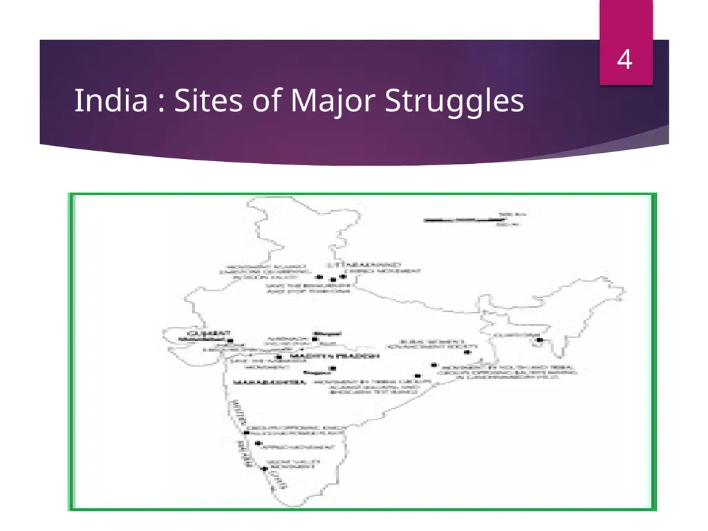 Environmental Movements in India -Mr. B. M. - slide 4 of 24