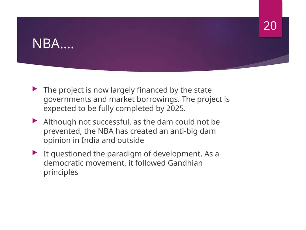 Environmental Movements in India -Mr. B. M. - slide 20 of 24