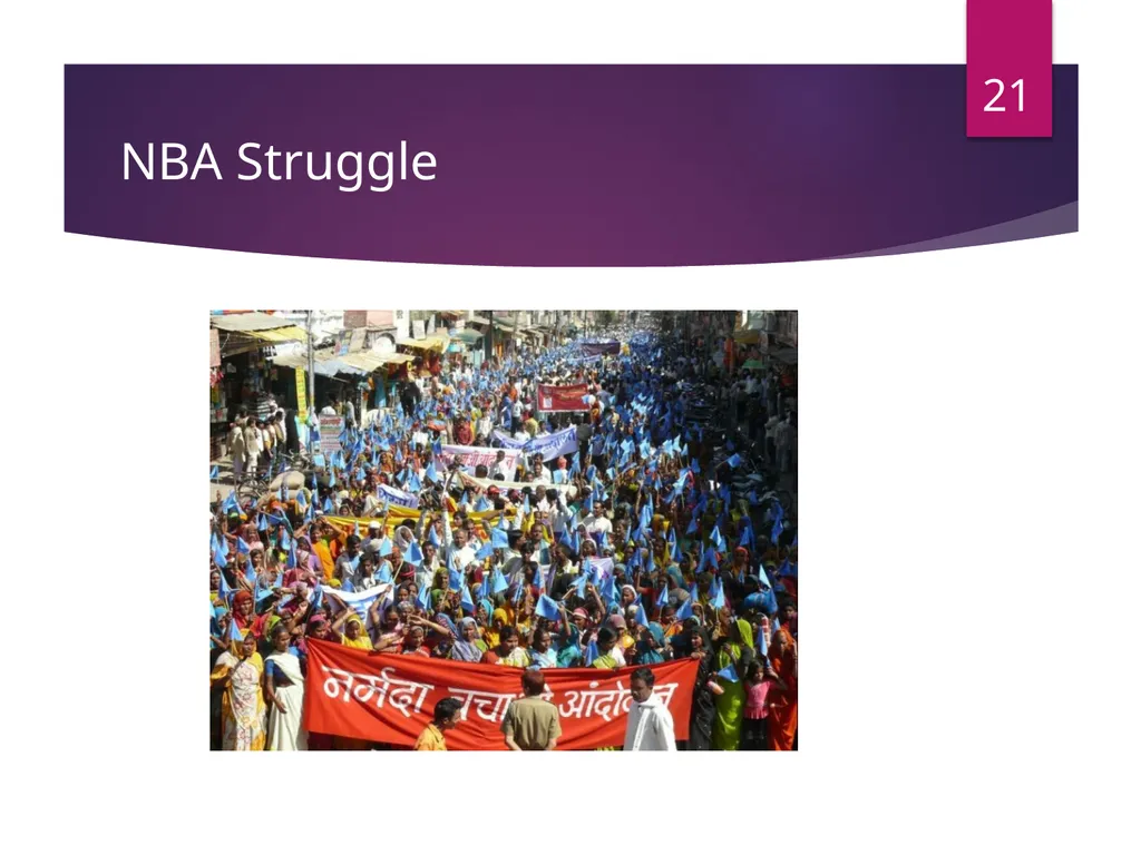 Environmental Movements in India -Mr. B. M. - slide 21 of 24