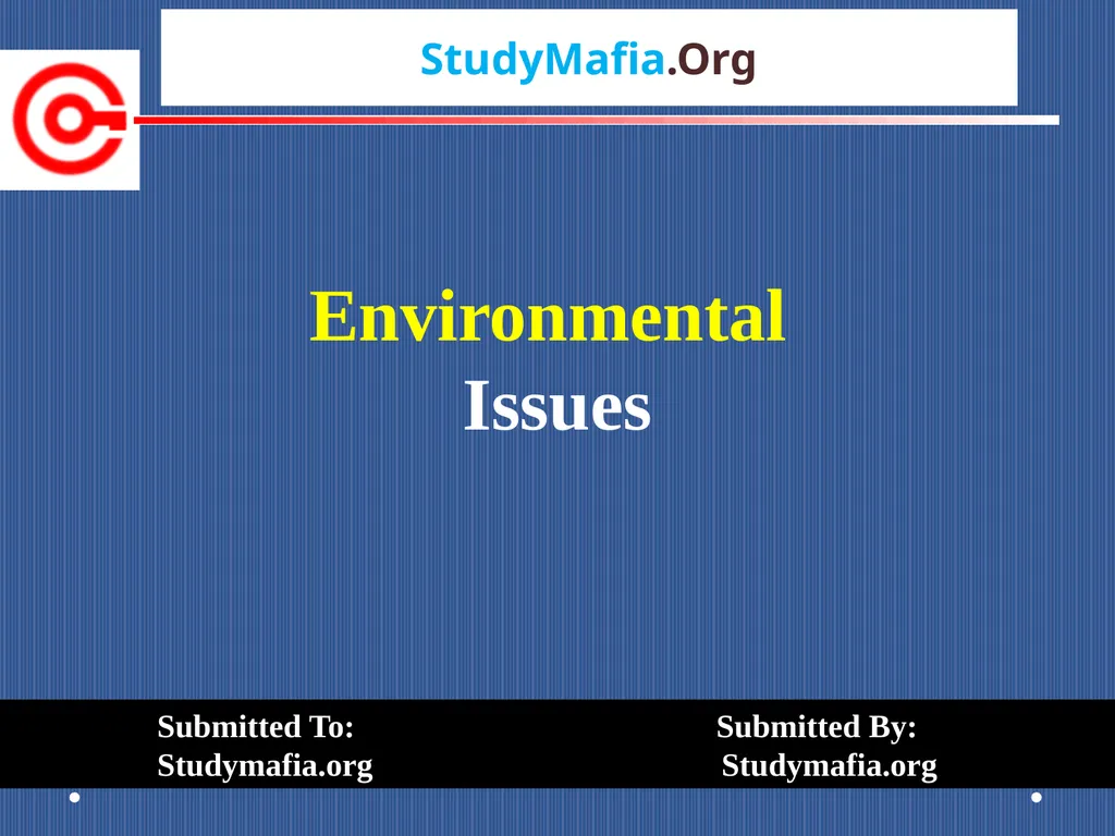 StudyMafia.Org Submitted To: Submitted By: - slide 1 of 18