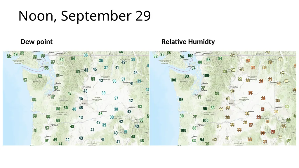 Atmospheric Sciences 101 2024 Humidity Humidity is - slide 28 of 28