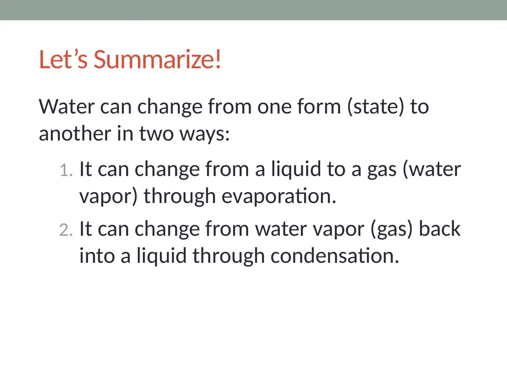 WATER CYCLE LESSON 2B Can You Make Water Vapor in - slide 11 of 12