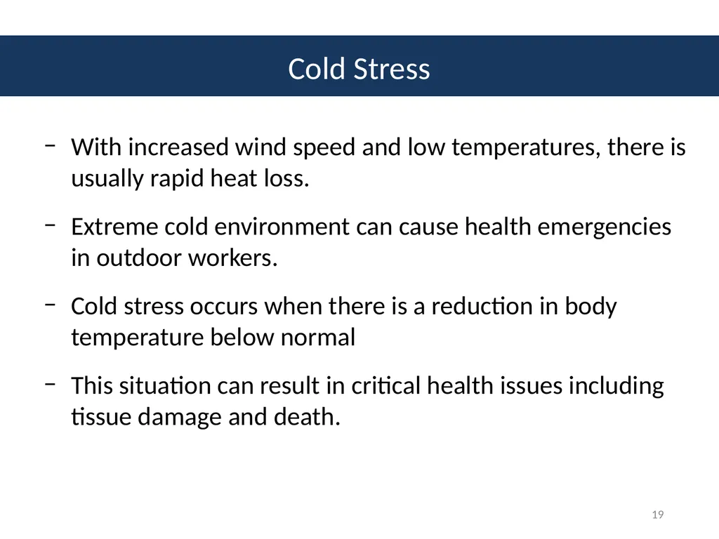 Module # 7 Recognizing and Controlling Hazards - slide 19 of 39
