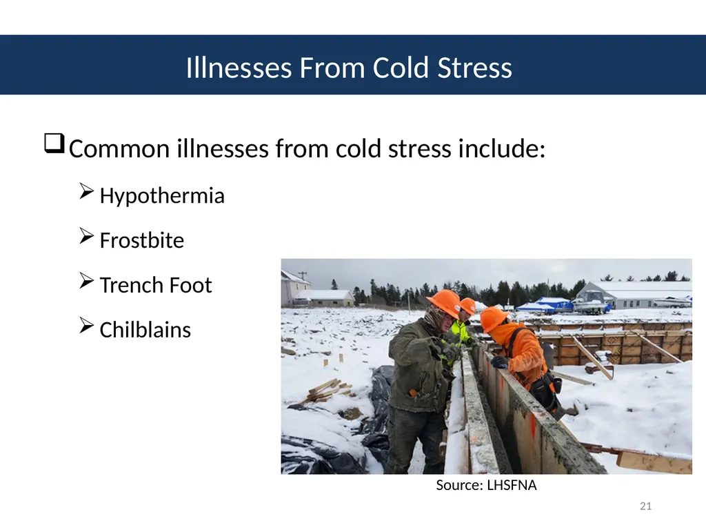 Module # 7 Recognizing and Controlling Hazards - slide 21 of 39