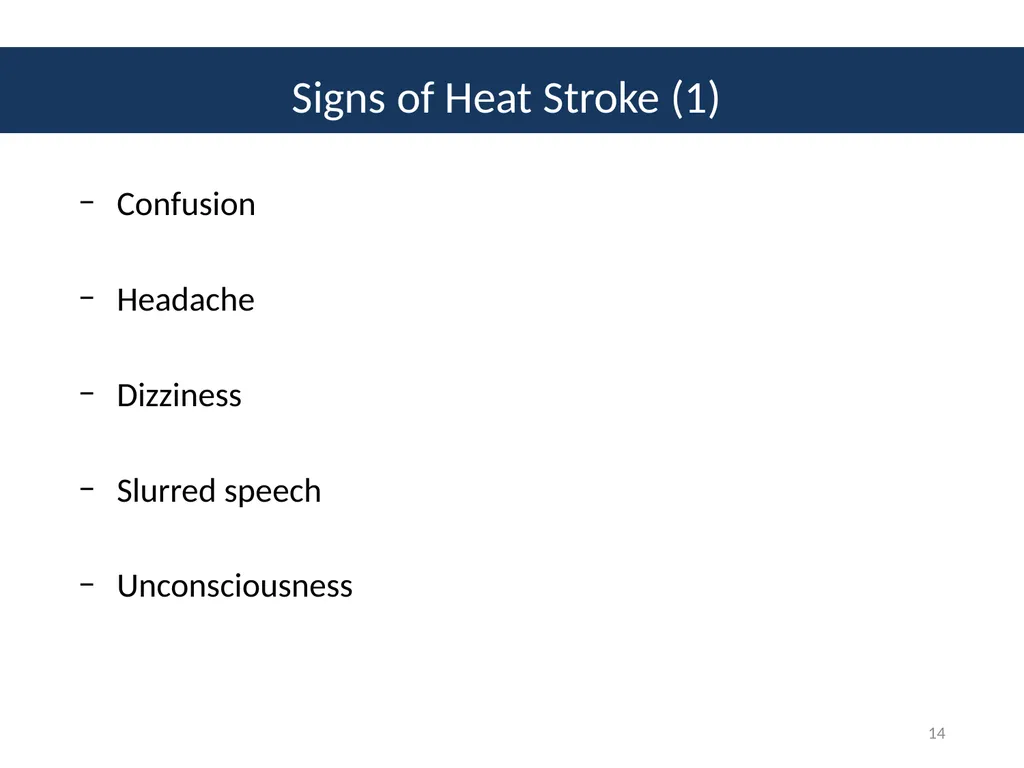 Module # 7 Recognizing and Controlling Hazards - slide 14 of 39