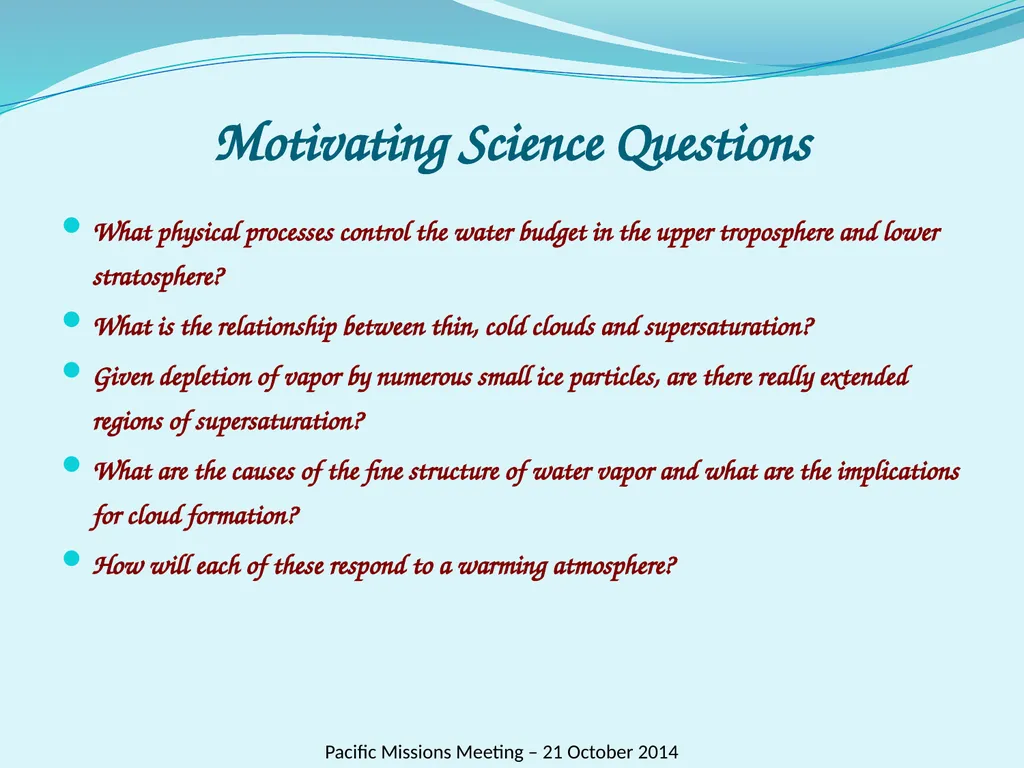 Horizontal variability of water and its - slide 6 of 17