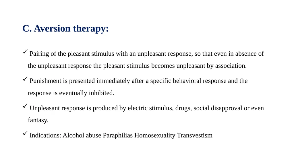 THERAPEUTIC MODALITIES IN PSYCHIATRY MR. SAGAR.S.H - slide 48 of 59