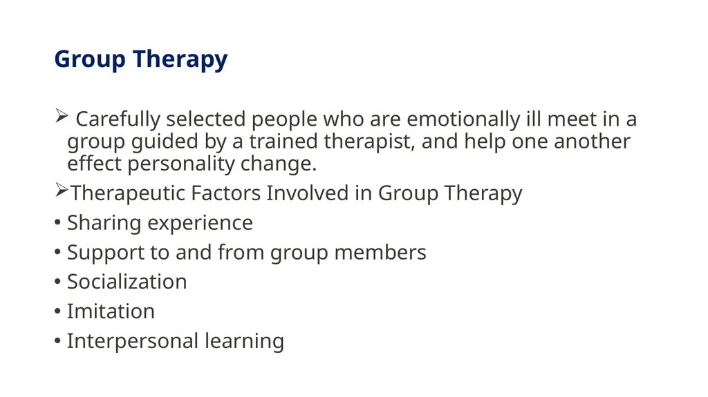 THERAPEUTIC MODALITIES IN PSYCHIATRY MR. SAGAR.S.H - slide 57 of 59