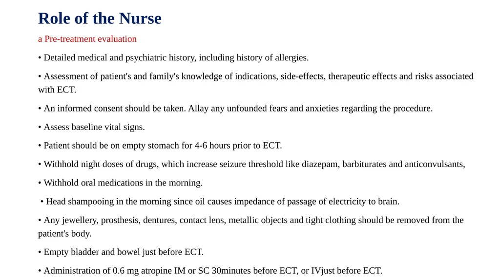 THERAPEUTIC MODALITIES IN PSYCHIATRY MR. SAGAR.S.H - slide 38 of 59