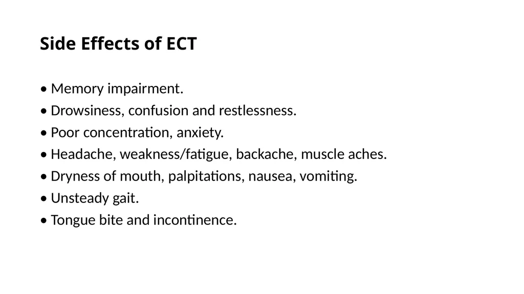 THERAPEUTIC MODALITIES IN PSYCHIATRY MR. SAGAR.S.H - slide 37 of 59