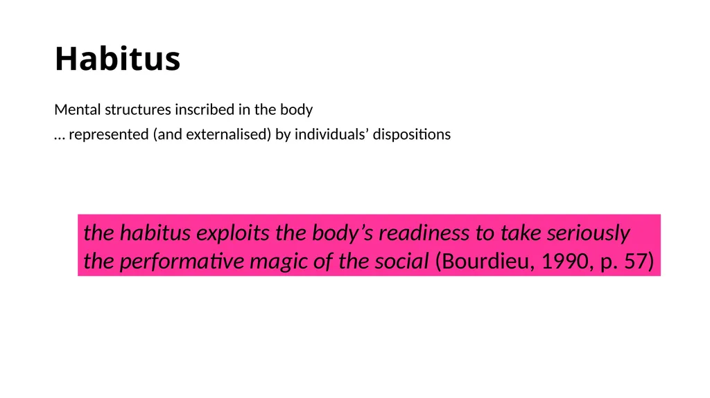 Theorising educational research The application of - slide 7 of 19