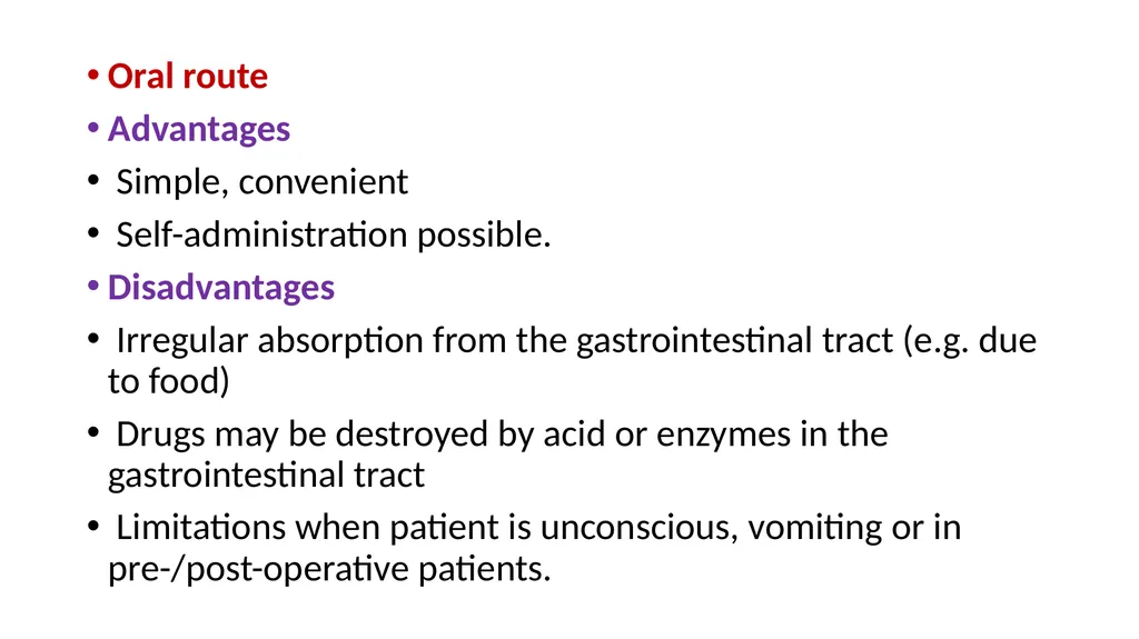 Medicine presentation and administration Lec. Dr. - slide 12 of 31