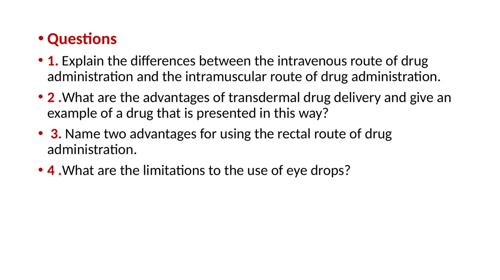Medicine presentation and administration Lec. Dr. - slide 31 of 31