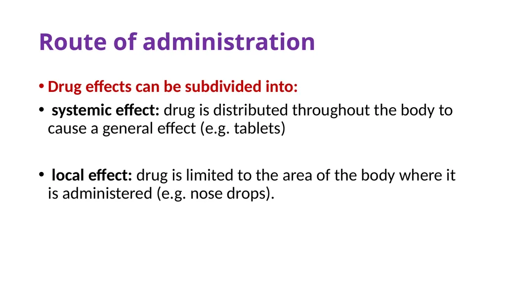 Medicine presentation and administration Lec. Dr. - slide 8 of 31