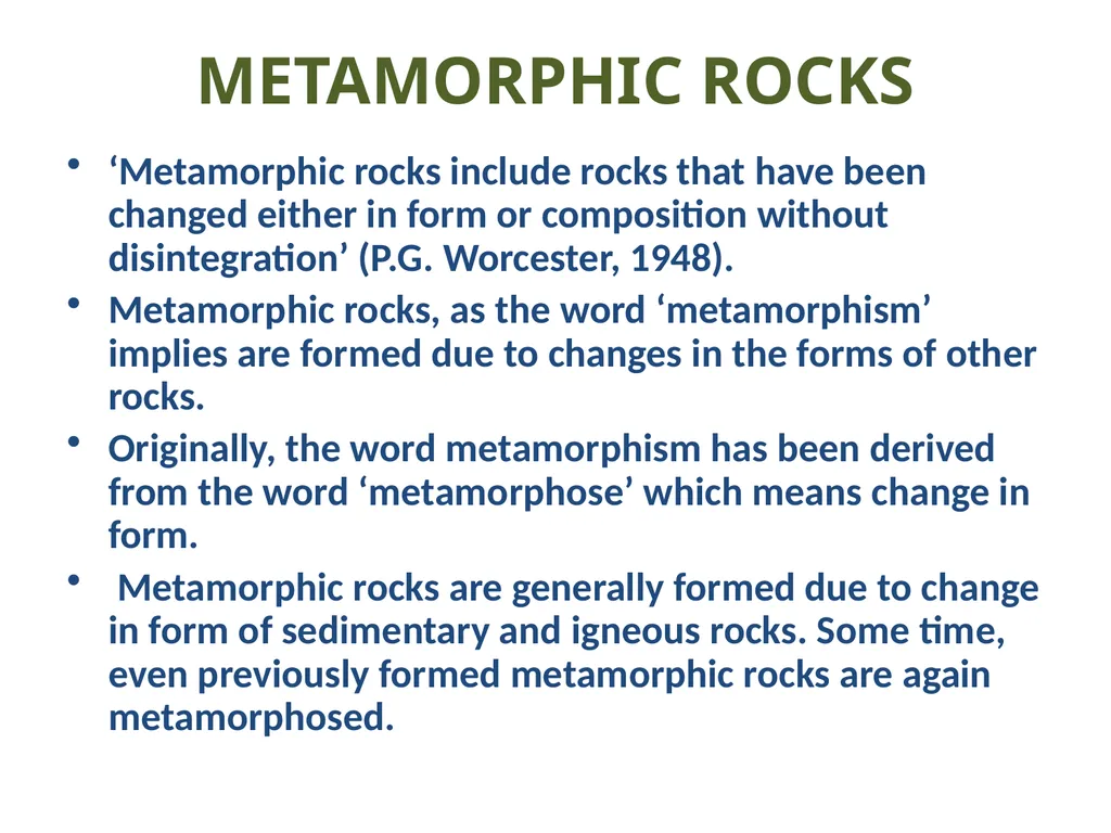 SEDIMENTARY ROCKS Sedimentary rocks, as the word - slide 4 of 7