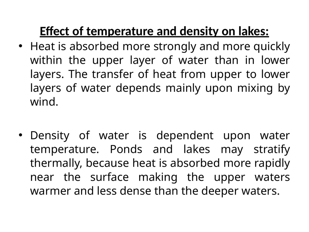 Physical properties Density of water The density - slide 8 of 26
