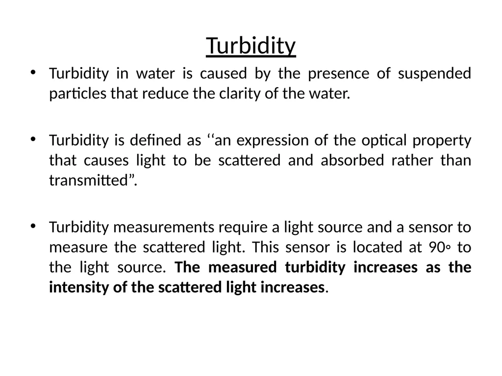 Physical properties Density of water The density - slide 22 of 26