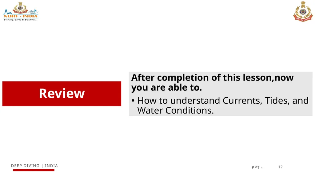 UNDERSTANDING WATER Currents, Tides, and Water - slide 12 of 15