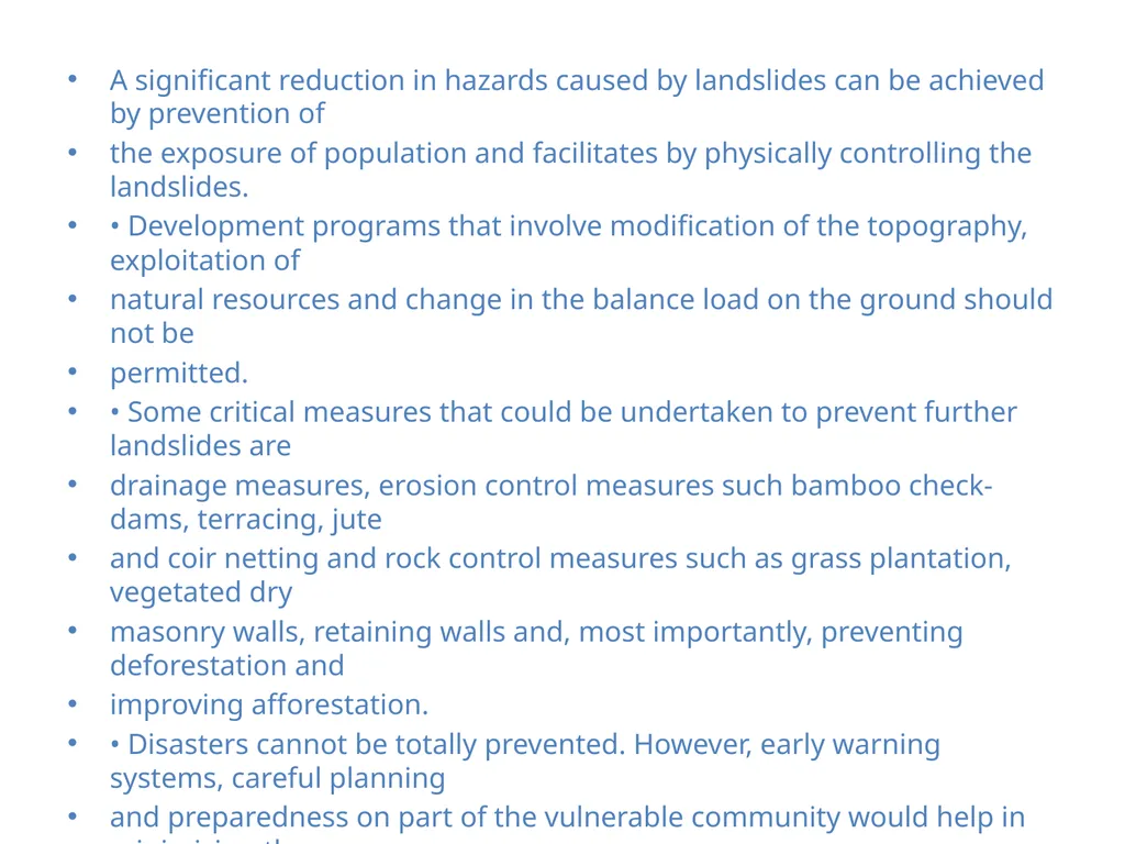 DISASTER MANAGEMENT The Disaster is a sudden, - slide 22 of 22