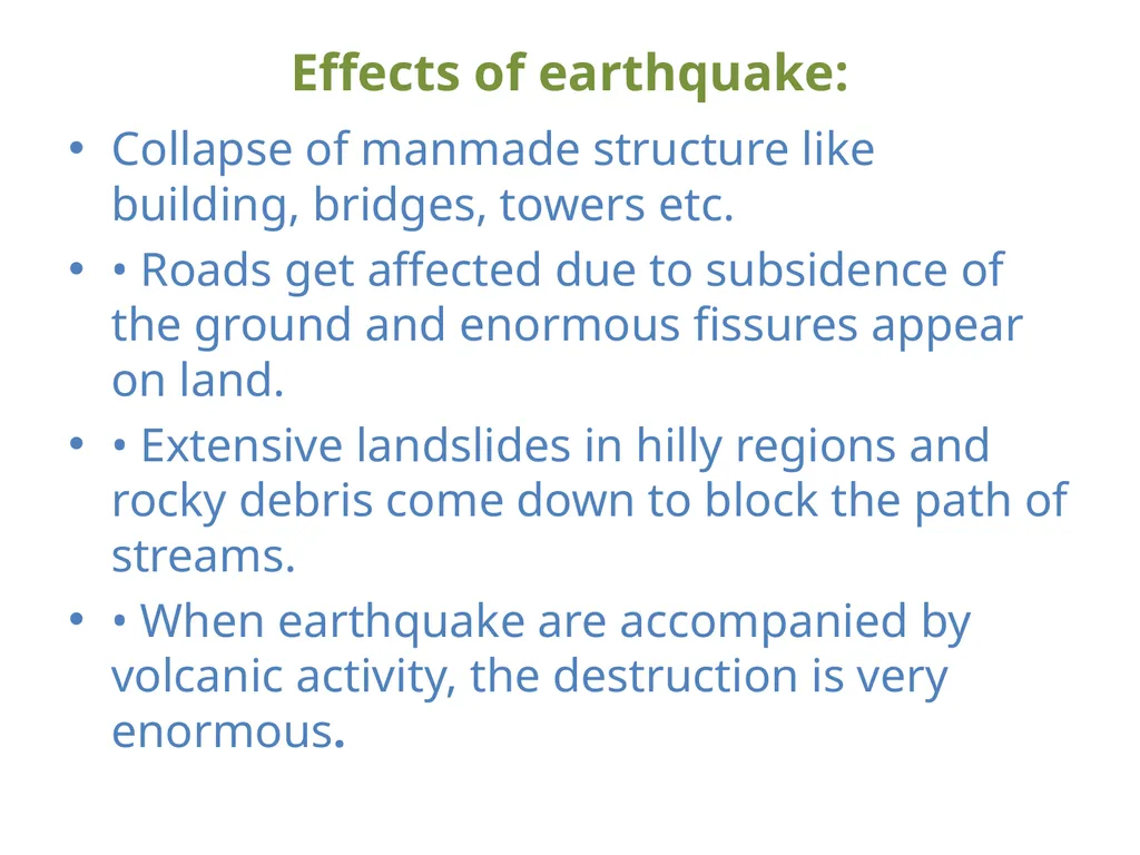 DISASTER MANAGEMENT The Disaster is a sudden, - slide 18 of 22