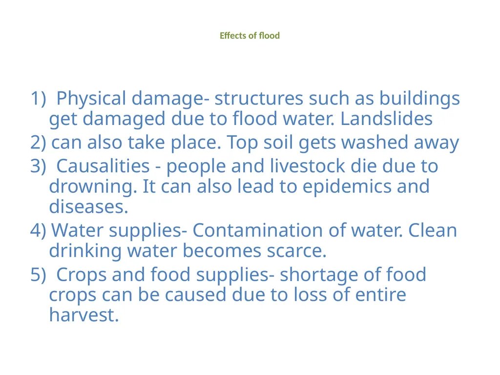 DISASTER MANAGEMENT The Disaster is a sudden, - slide 13 of 22