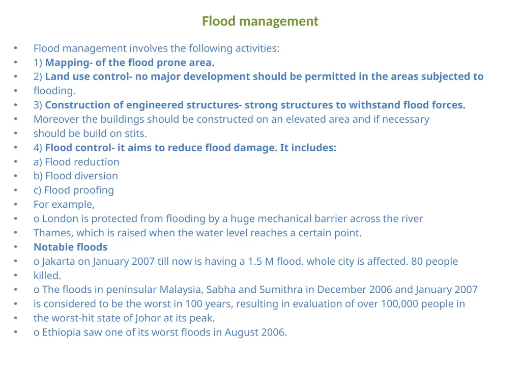 DISASTER MANAGEMENT The Disaster is a sudden, - slide 14 of 22