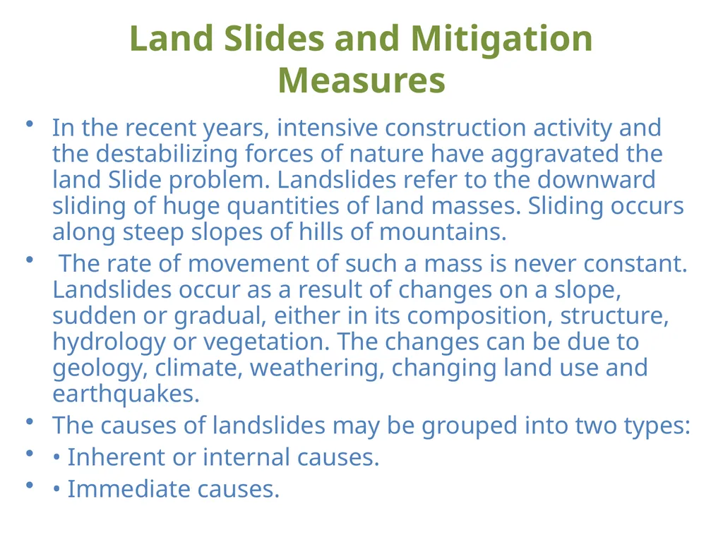DISASTER MANAGEMENT The Disaster is a sudden, - slide 20 of 22