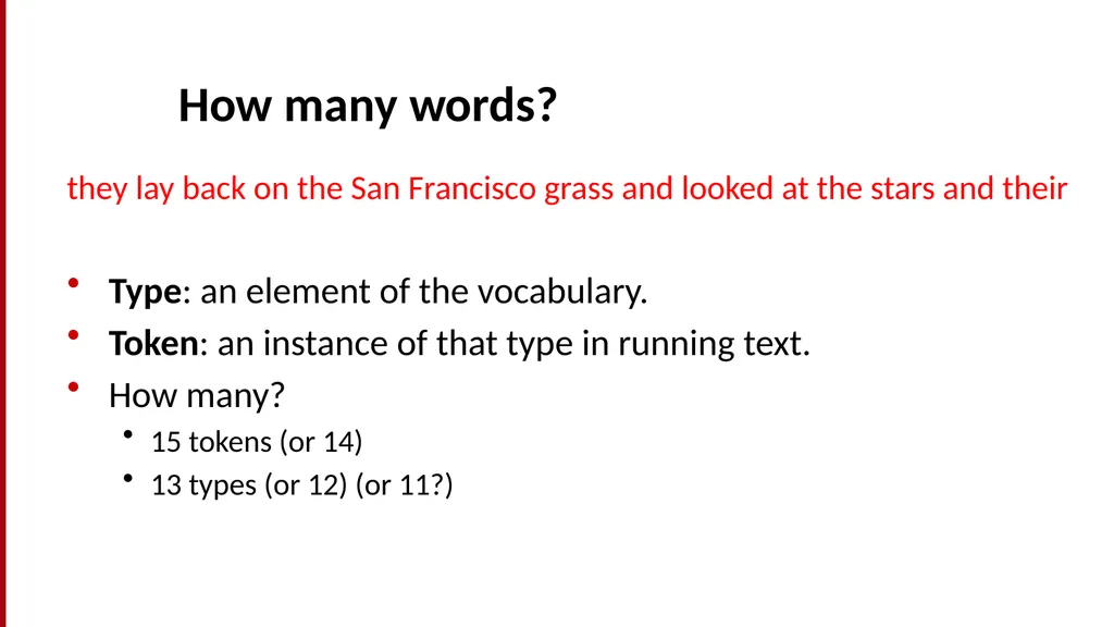 Basic Text Processing Regular Expressions Regular - slide 16 of 46