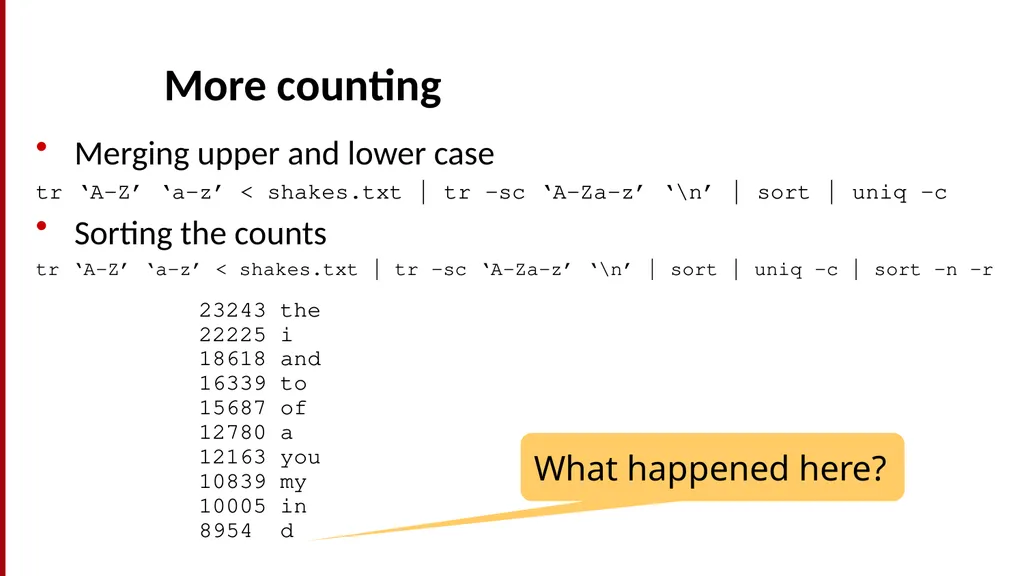 Basic Text Processing Regular Expressions Regular - slide 21 of 46