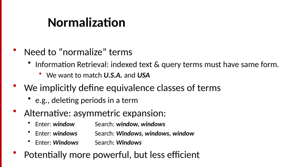 Basic Text Processing Regular Expressions Regular - slide 30 of 46
