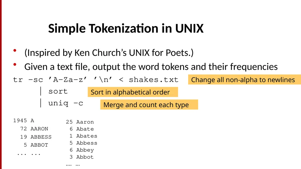 Basic Text Processing Regular Expressions Regular - slide 18 of 46