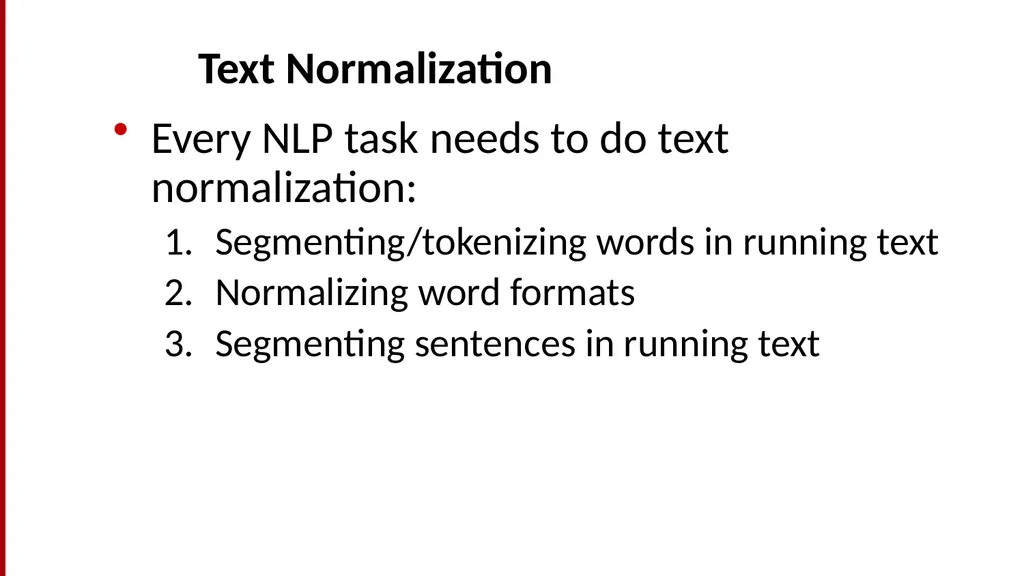 Basic Text Processing Regular Expressions Regular - slide 14 of 46