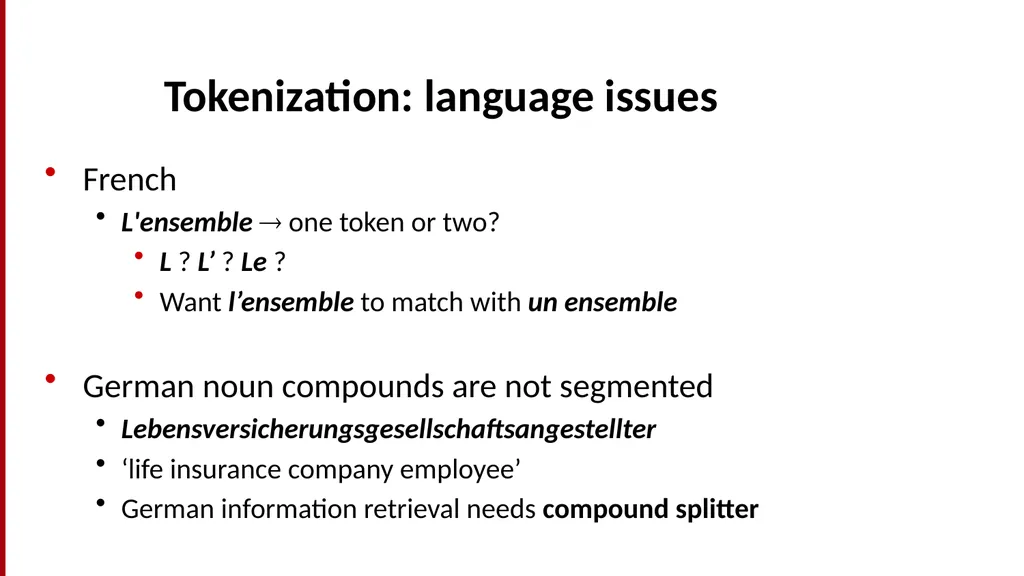 Basic Text Processing Regular Expressions Regular - slide 23 of 46