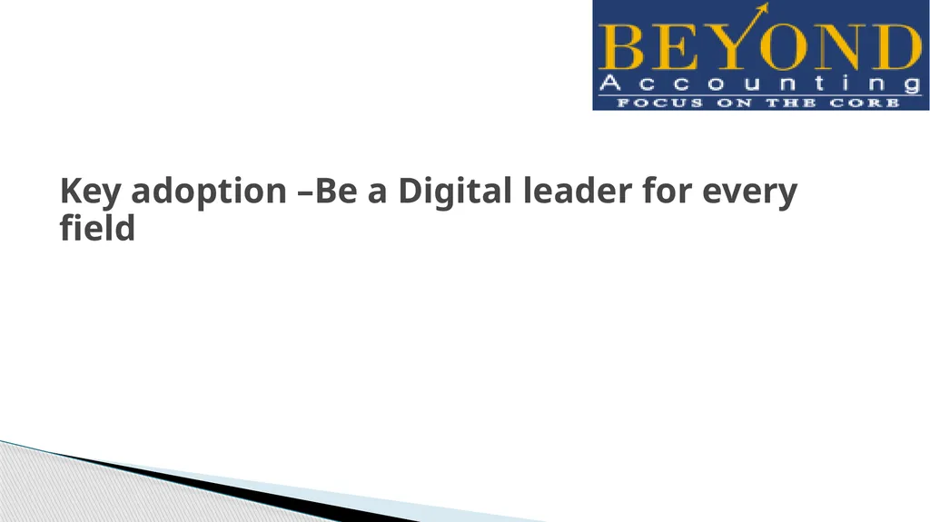 Changing Role of CA in Dynamic Environment CA - slide 17 of 22