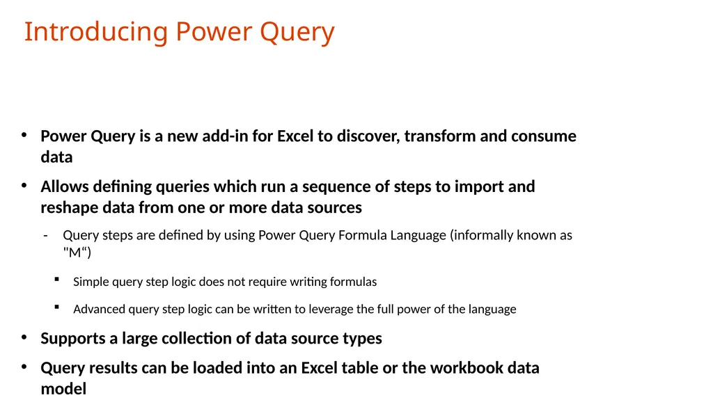 02 | Drilldown on Data Discovery using Power Query - slide 3 of 19