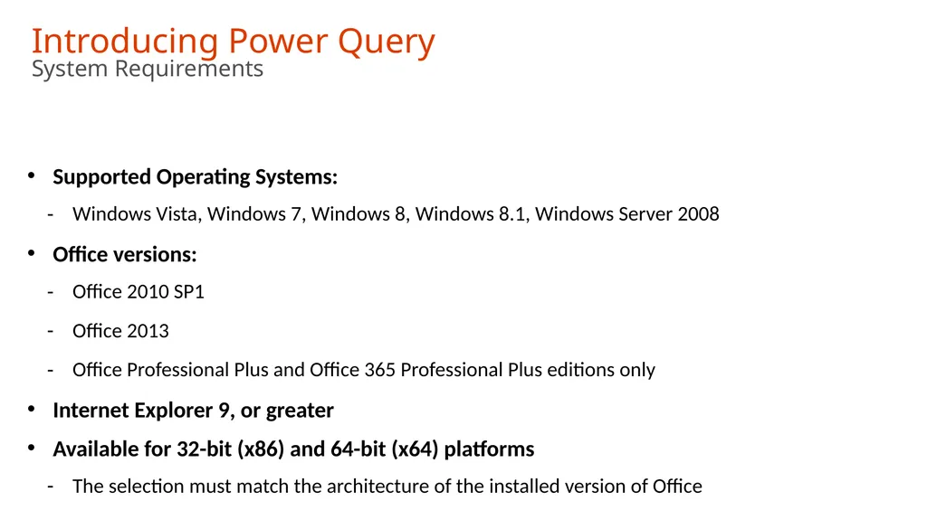 02 | Drilldown on Data Discovery using Power Query - slide 5 of 19