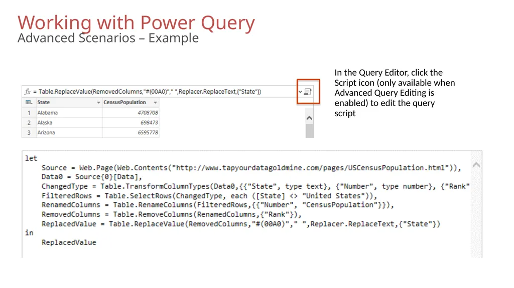 02 | Drilldown on Data Discovery using Power Query - slide 17 of 19