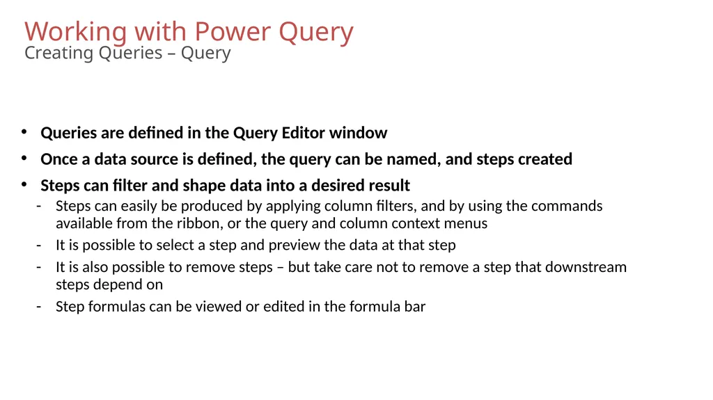 02 | Drilldown on Data Discovery using Power Query - slide 11 of 19