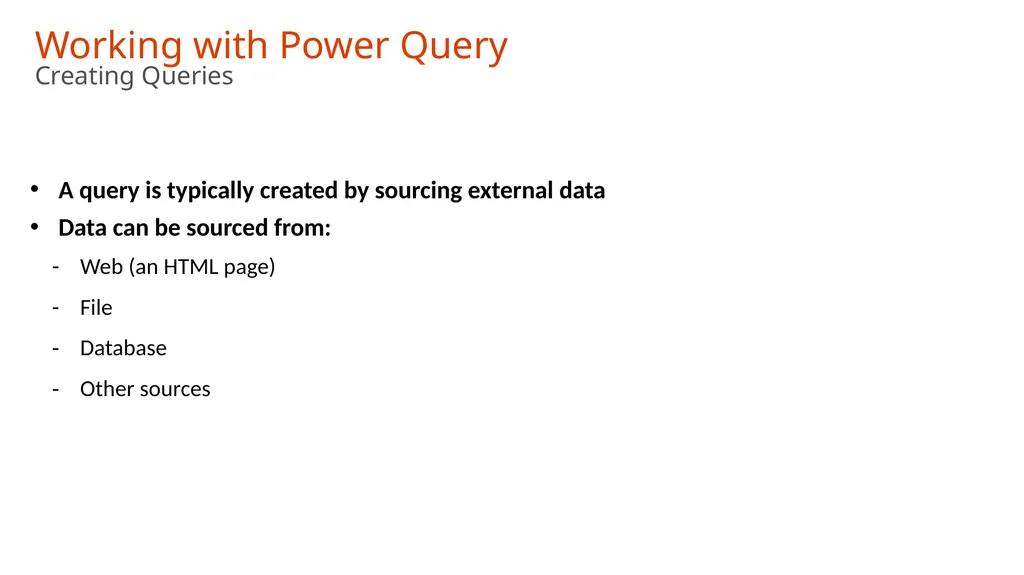 02 | Drilldown on Data Discovery using Power Query - slide 9 of 19